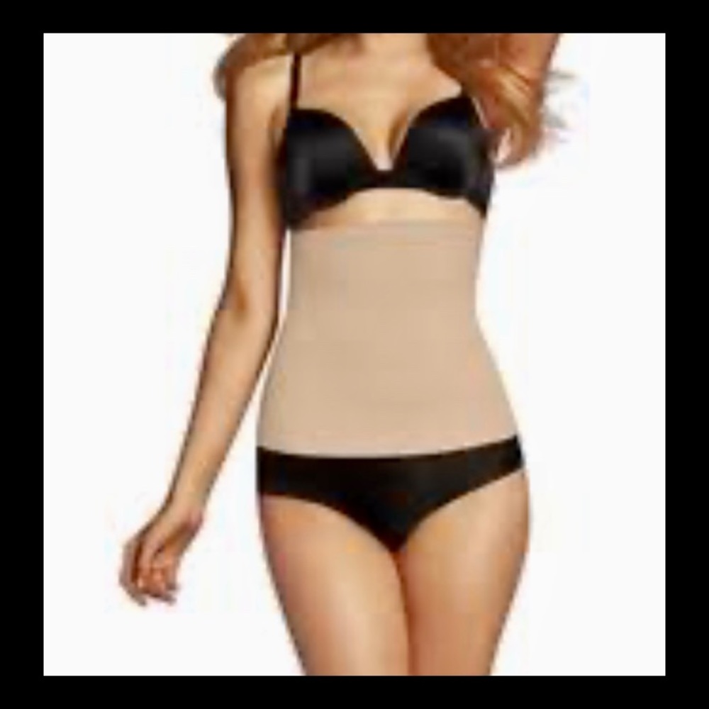 Soma waist clincher with side bones medium nude